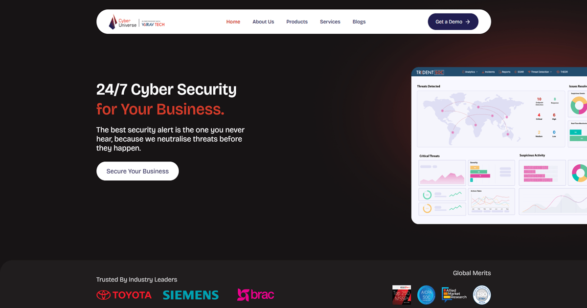 Cyberuniverse - Threat Intelligence Web Platform — Overview