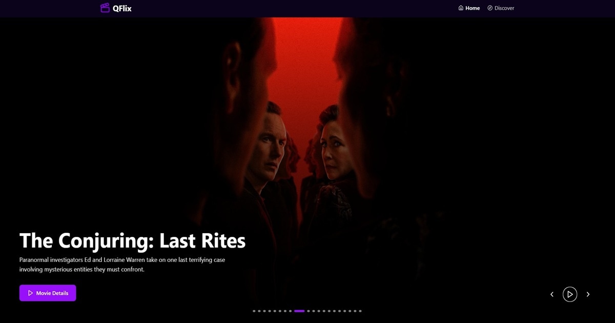 TMDB API Embed Movie Site — Overview