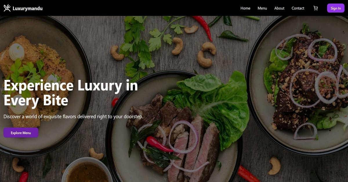Luxurymandu Frontend — Overview
