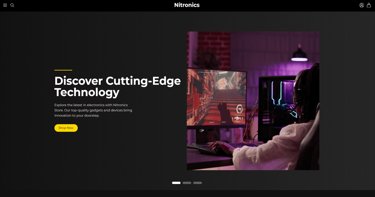Nitronics - Full-Stack Tech Store