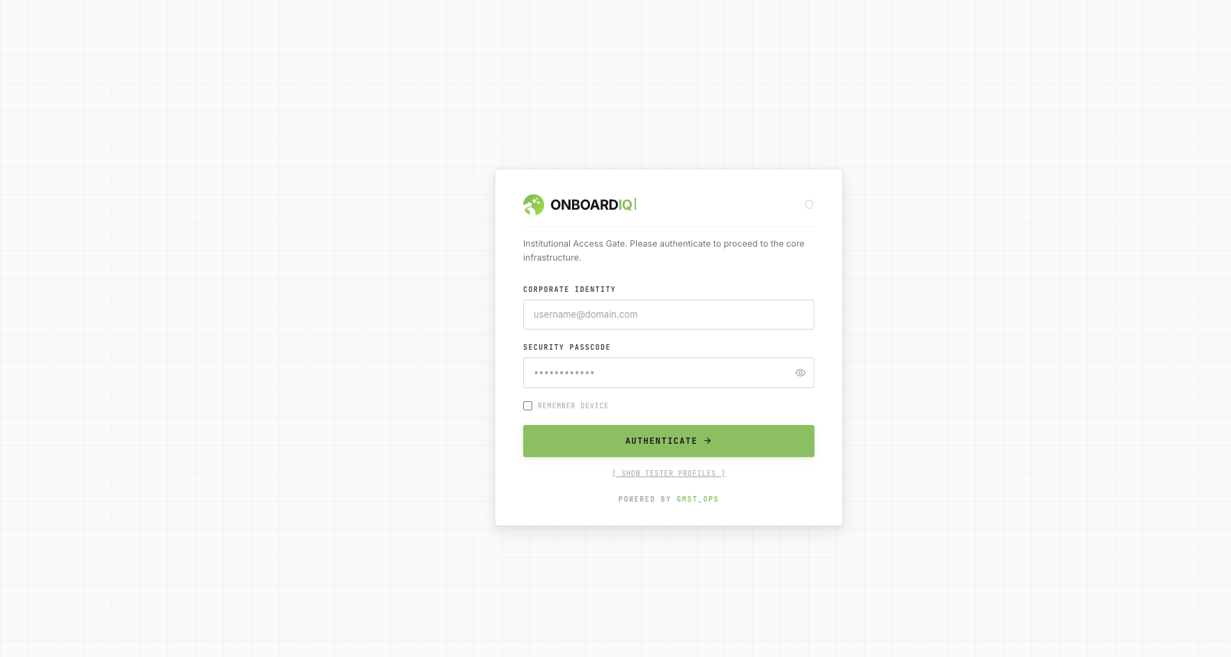 OnboardIQ - B2B Onboarding Platform